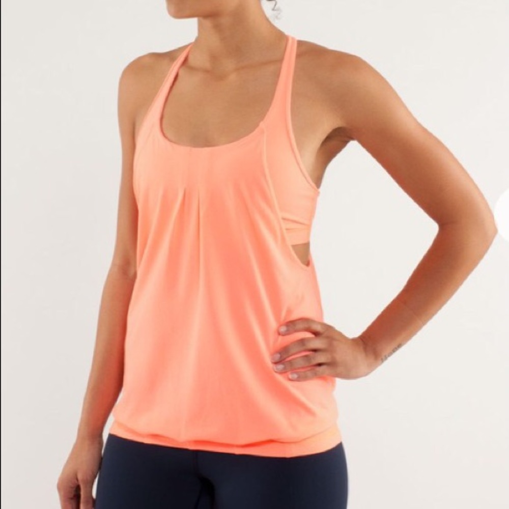 Lululemon Practice Freely Tank w Built in Bra